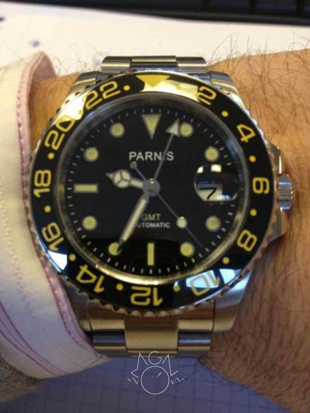 PARNIS Submariner GMT